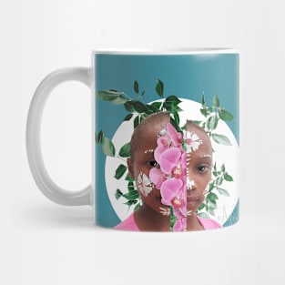 Flowered Mug